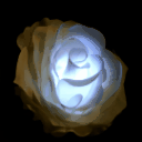 GRACE ROSE（グレイスローズ）：レインボー　水に反応してふわりと光るバラの花　レンタル