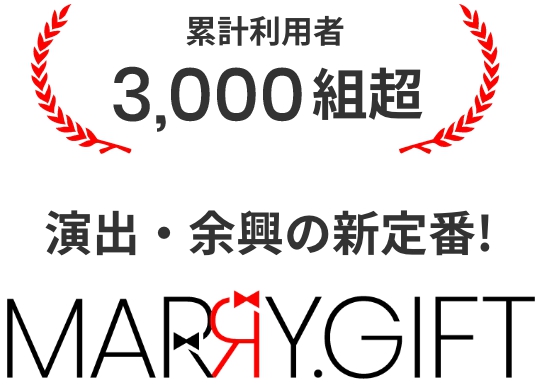 MARRY.GIFT スマホの写真をスクリーンに転送! スマホ演出